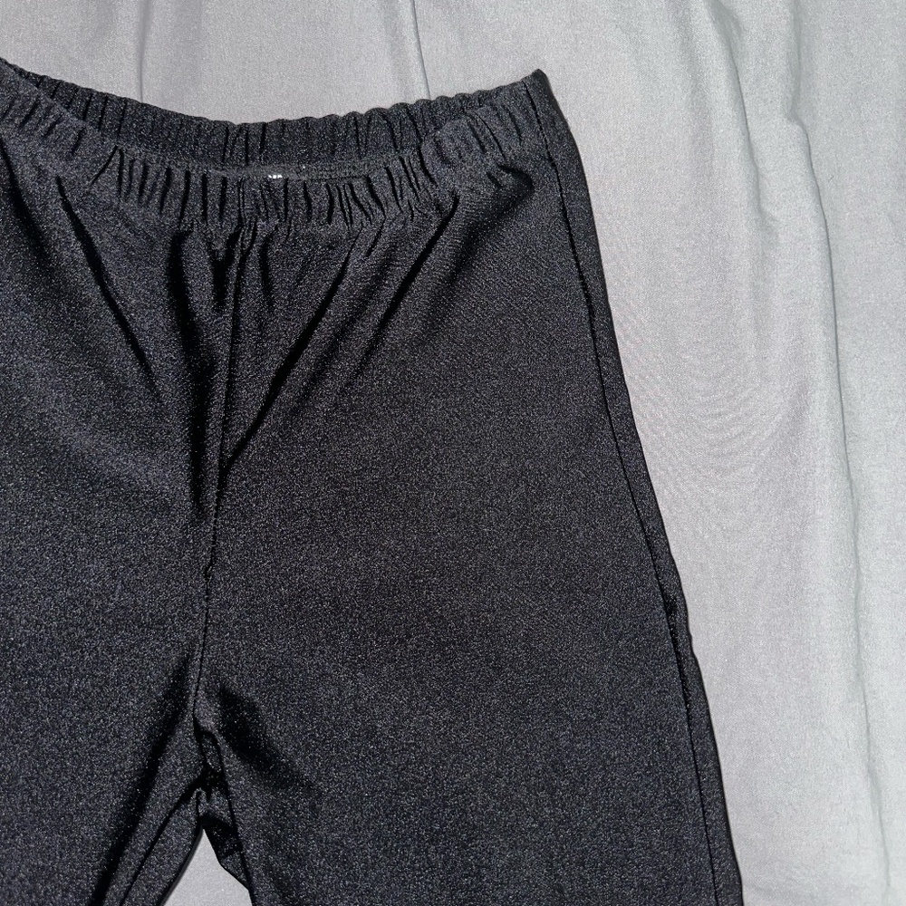 Women's Stretchy Shorts - Black - Shimmer - US Small - FASHION NOVA